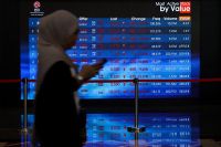 Indonesia Stock Exchange (IDX) in Jakarta