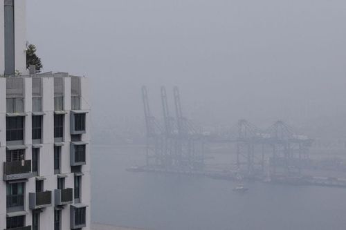 Singapore haze from regional forest fires