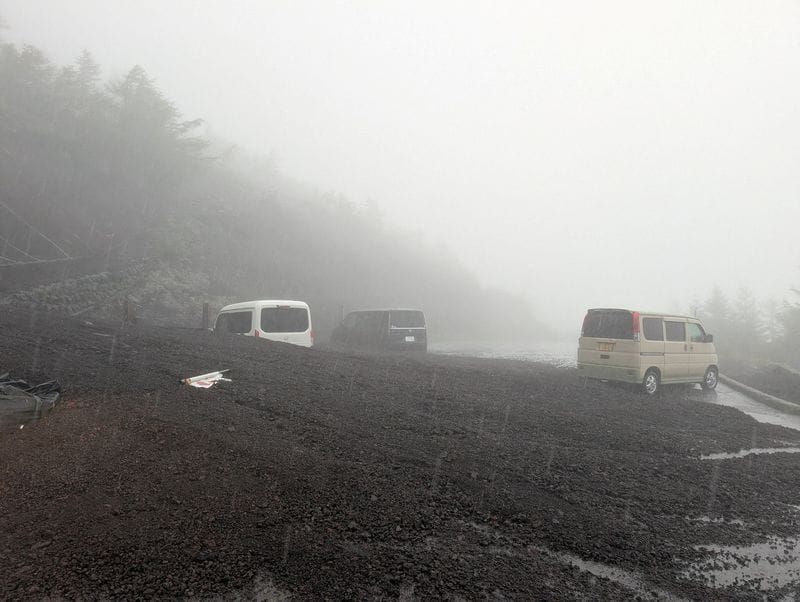 Landslide hits Japan's Mount Fuji after heavy rain