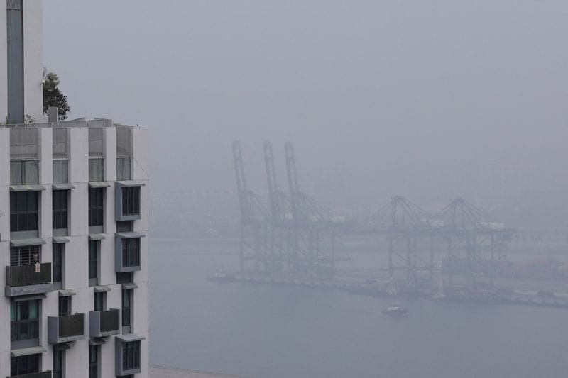 Singapore haze from regional forest fires