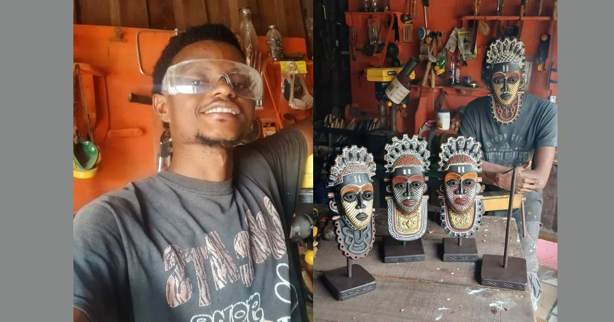 From Discarded Wood to Cultural Legacy: The Story of Ghanaian Wood Sculptor Emmanuel Senaya Fianu