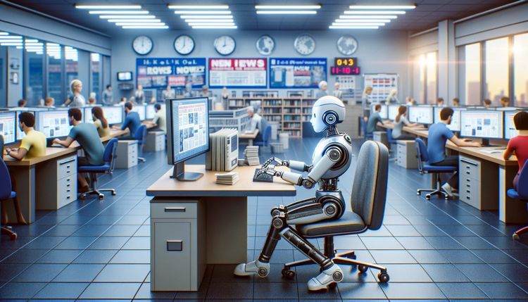 Een AI-systeem dat een artikel schrijft, zou geen naam moeten hebben