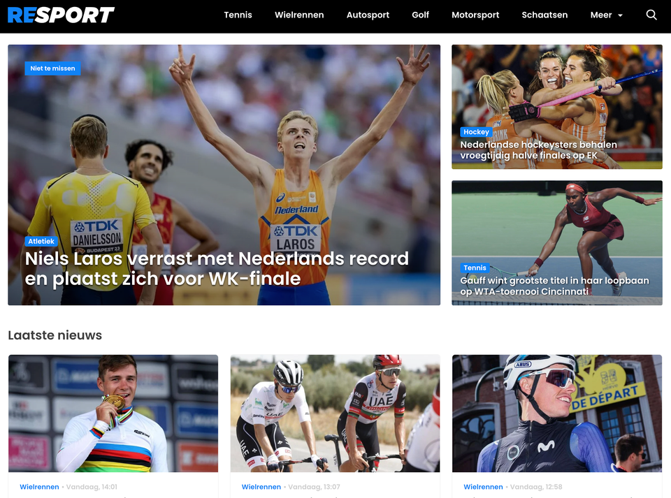 Mediahuis experimenteert met een geautomatiseerde sportsite, maar waarom eigenlijk?