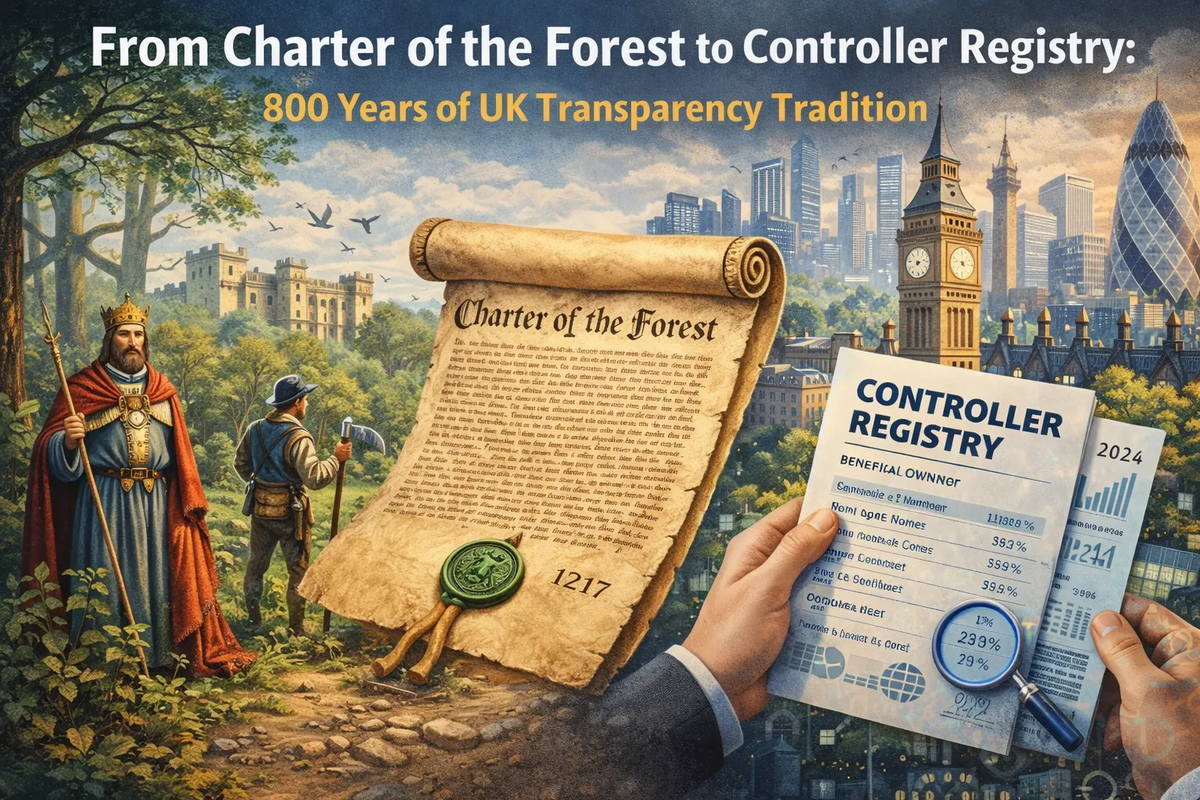 From Charter of the Forest to Controller Registry: 800 Years of Fair Transparency Tradition