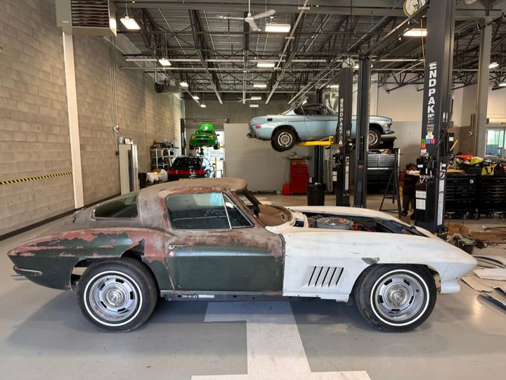1967 Corvette Coupe 4 sp. Project - Bring A Trailer Preview