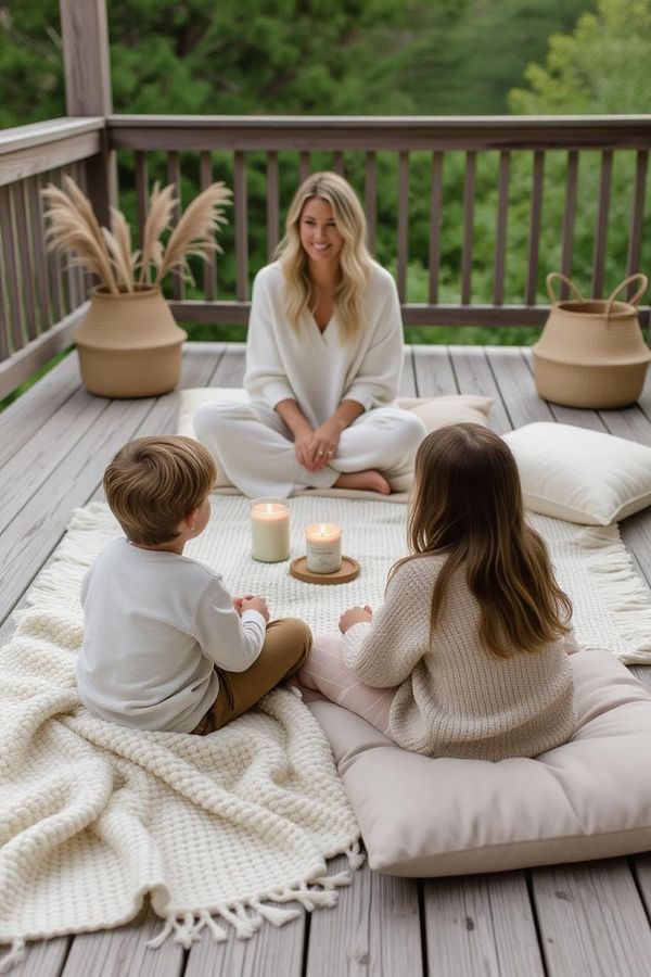 En trygg meditationsplats för barn: en omfattande guide