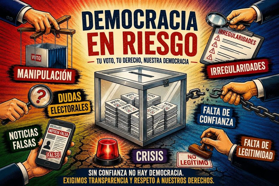 Elecciones sin confianza ni legitimidad
