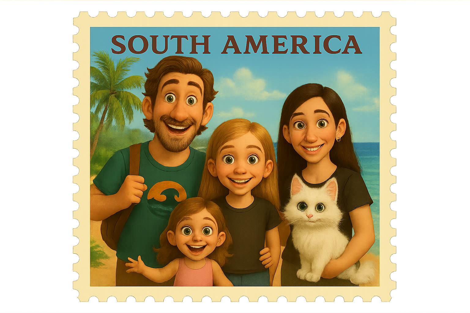 South America Stamp