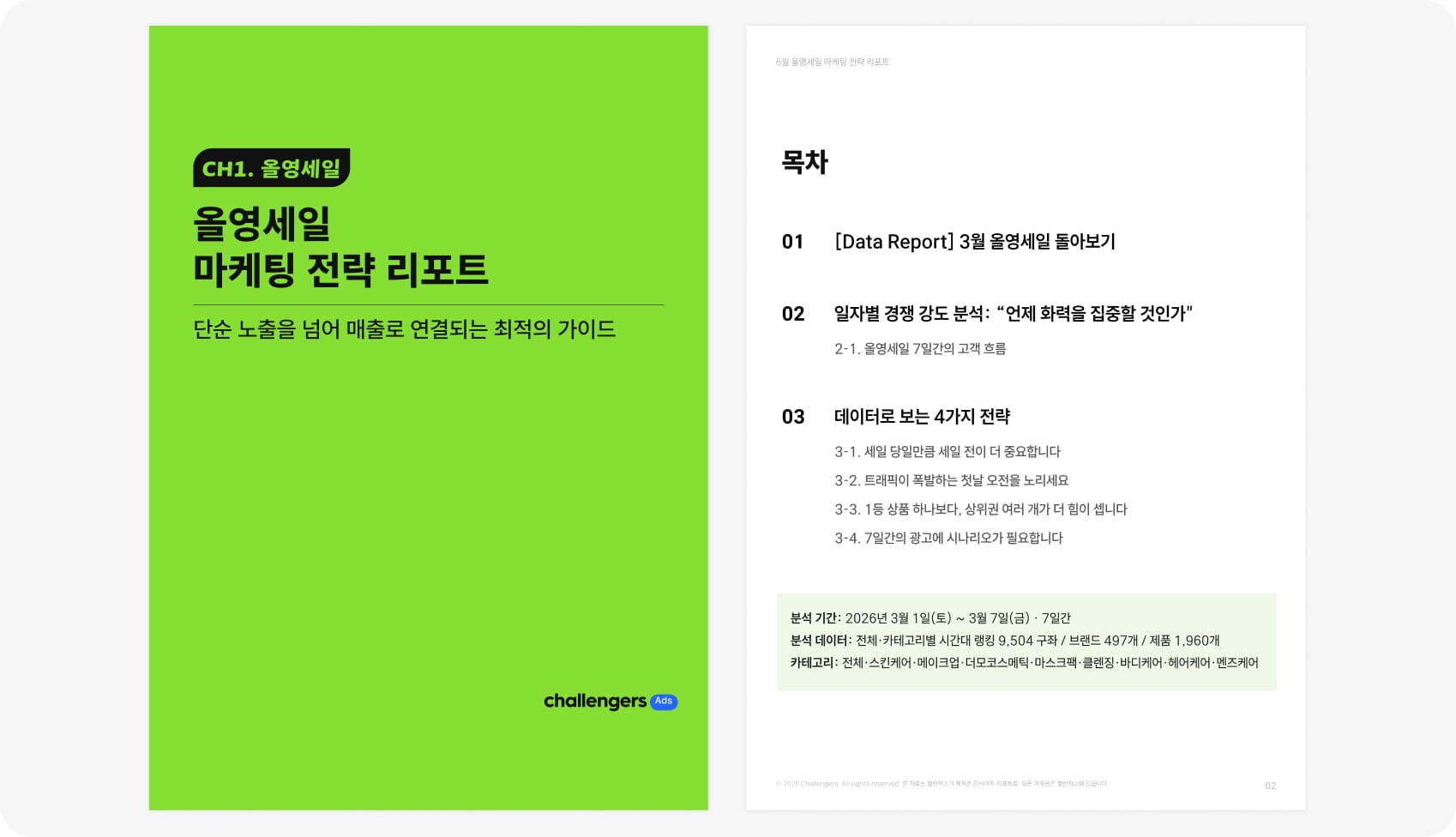 6월 올영세일 마케팅 전략 리포트 미리보기