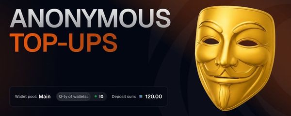 Anonymous Wallet Top-Ups: Don't Let Anyone Track Your Activity