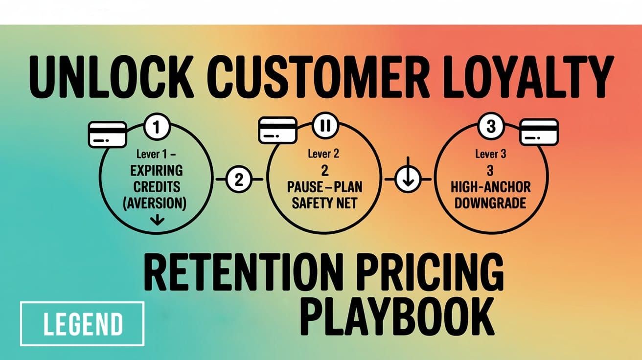 Retention Pricing Playbook: 3 Cancel-Flow Pricing Levers