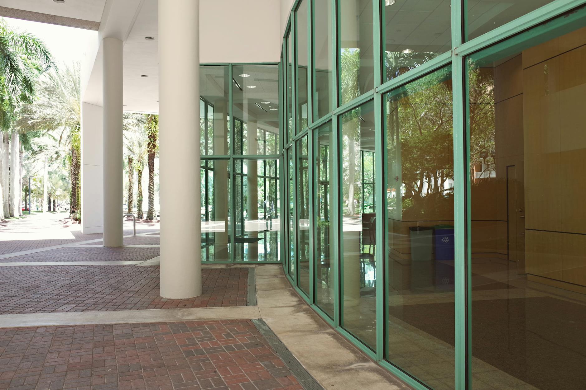 modern university campus