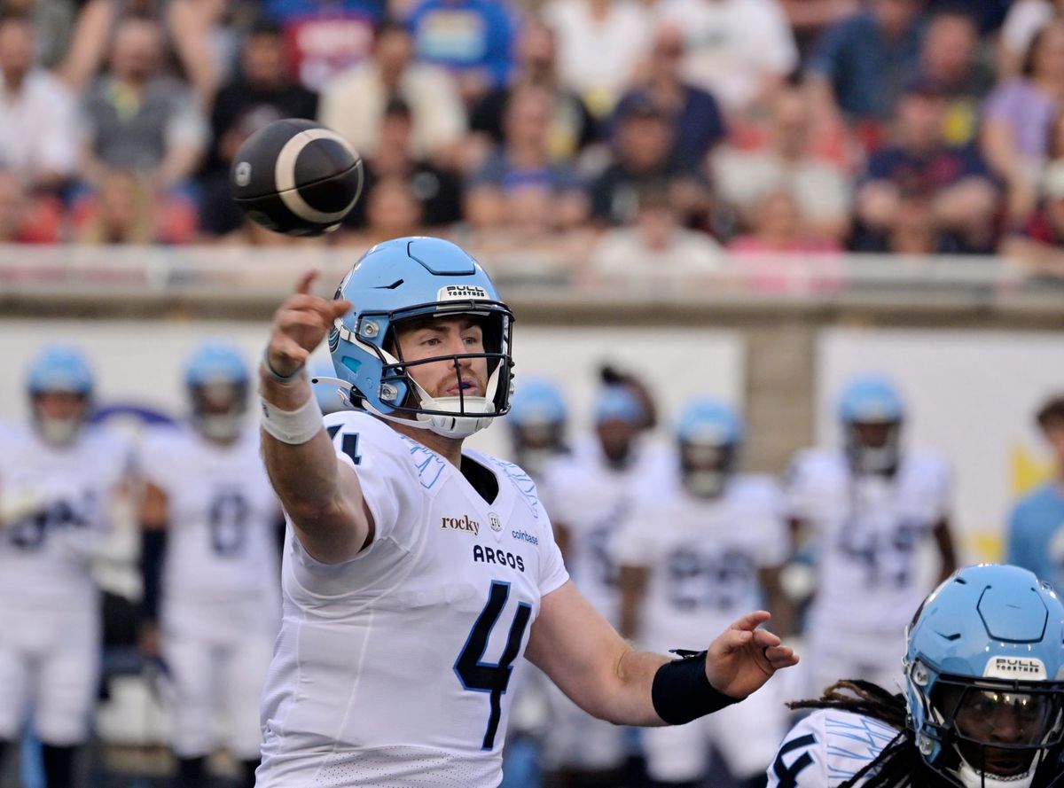 Toronto Argonauts sticking with Nick Arbuckle despite another rough performance by offence