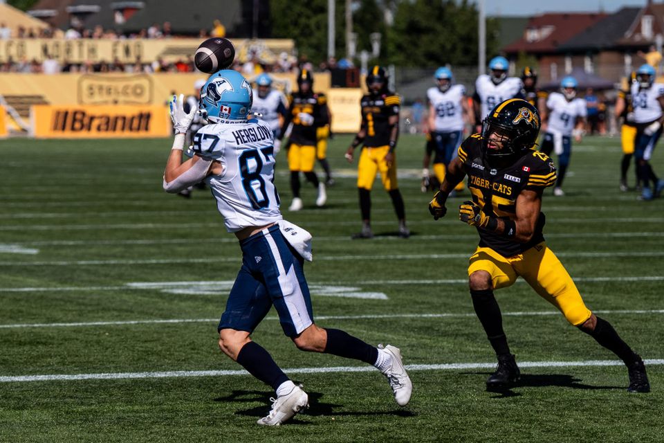 Toronto Argonauts get their moment in Labour Day Classic win over Tiger-Cats