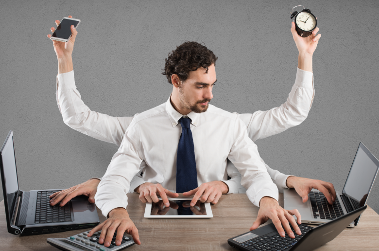 Εικόνα με emojis που αντιπροσωπεύουν τύπους εργαζομένων και καριέρα.