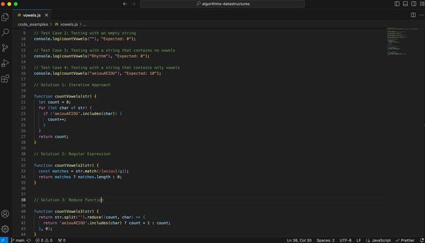 The Vowels Counting Challenge: Solving It with JavaScript