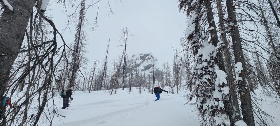 Crystal Amphitheater (Lolo Pass Area)- February 8, 2025