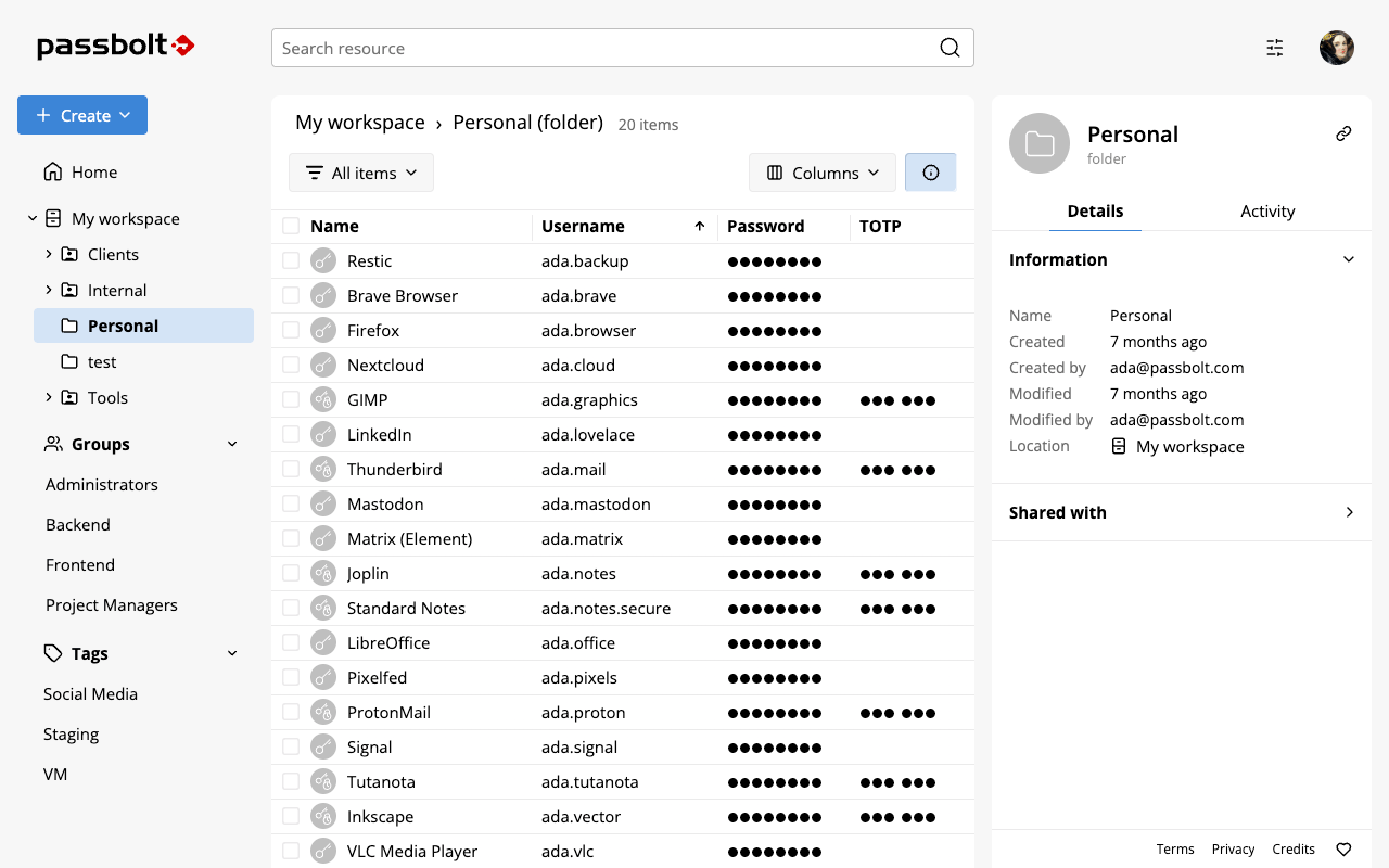 Fig. 3: Multiple resources selection