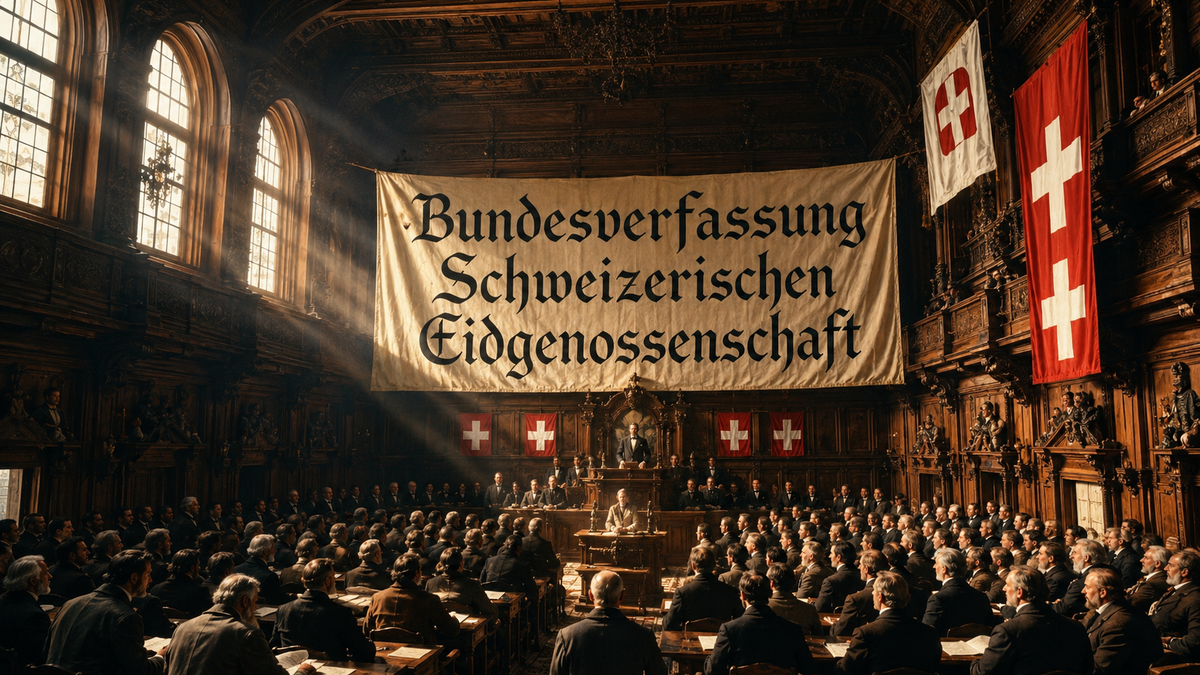 Die Schweiz, stolze Demokratie seit 1848 – und eine amerikanische Erfindung?