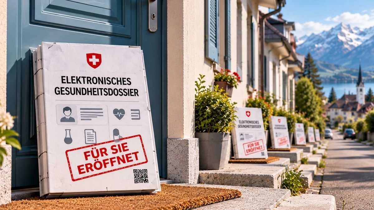Freiwillig scheiterte. Jetzt soll jeder in der Schweiz ein e-Gesundheitsdossier bekommen
