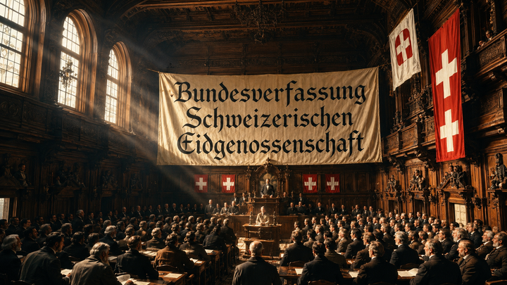 Die Schweiz, stolze Demokratie seit 1848 – und eine amerikanische Erfindung?