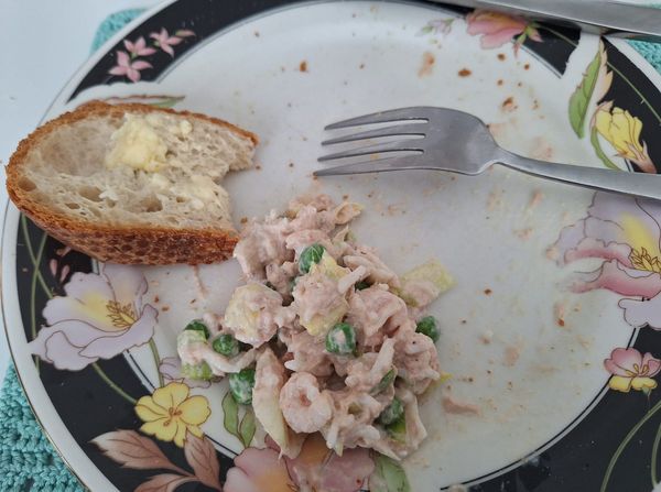 Tunsalat med rejer