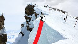 Härteste Ski-Abfahrt der USA: Corbet's Couloir