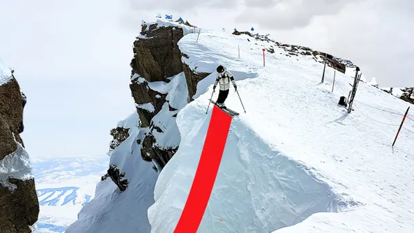 Härteste Ski-Abfahrt der USA: Corbet's Couloir