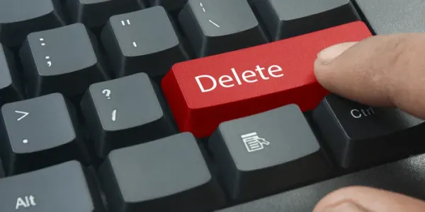Deleting isn't enough