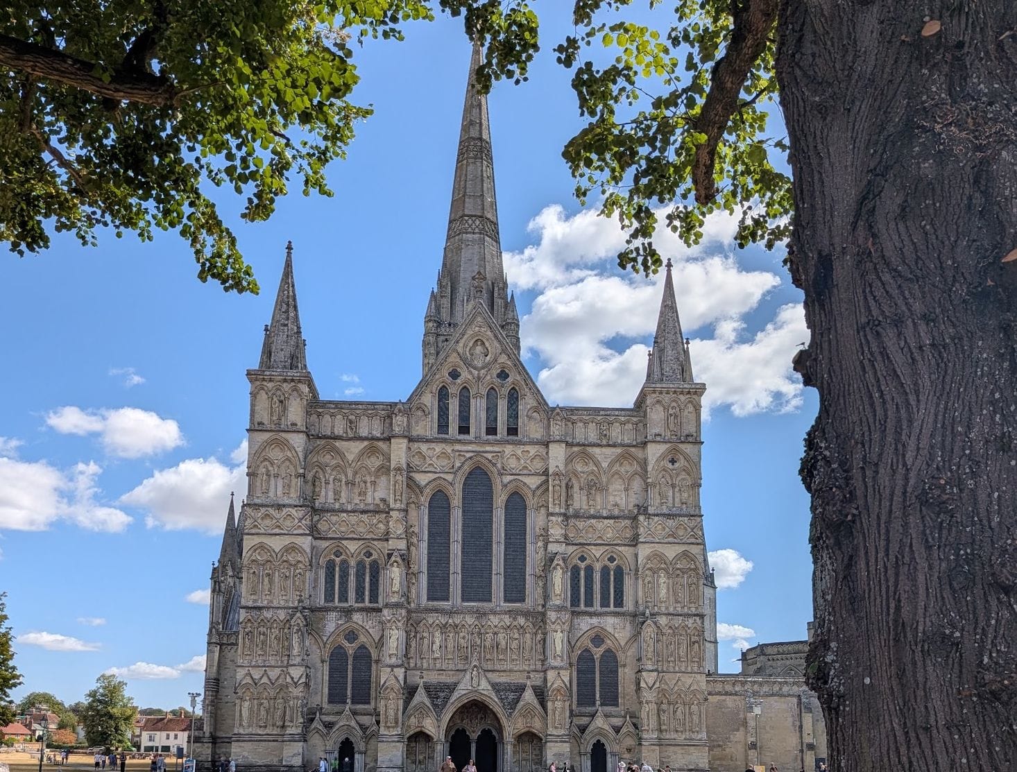 A photo of Salisbury Cathedral