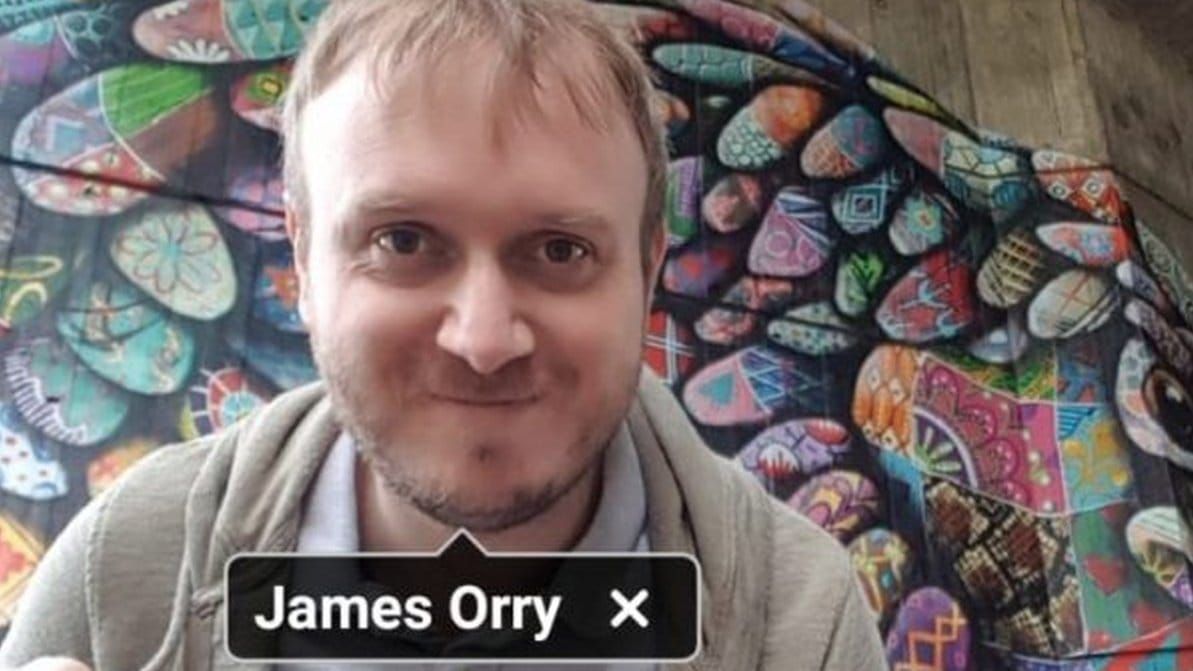 A photo of me (Tom Orry) that Facebook has tagged as my brother.