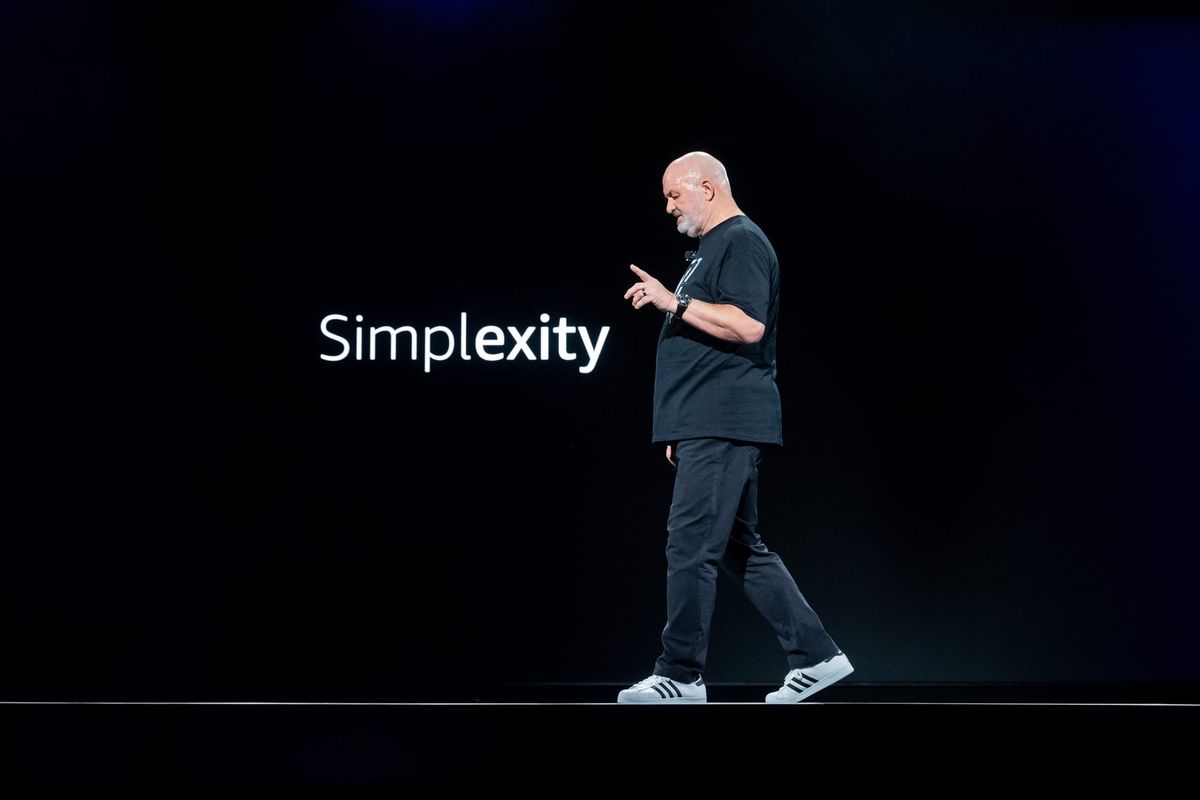 Werner Vogels: "Complexity is inevitable"