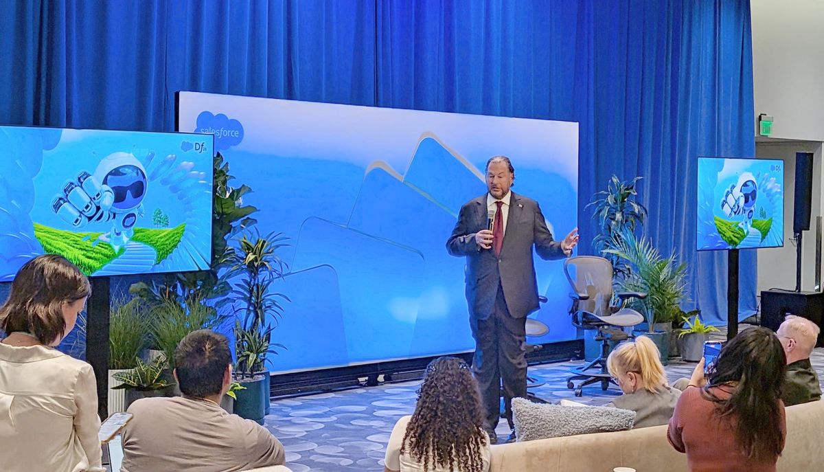Benioff: Europe is slipping behind China and US in AI