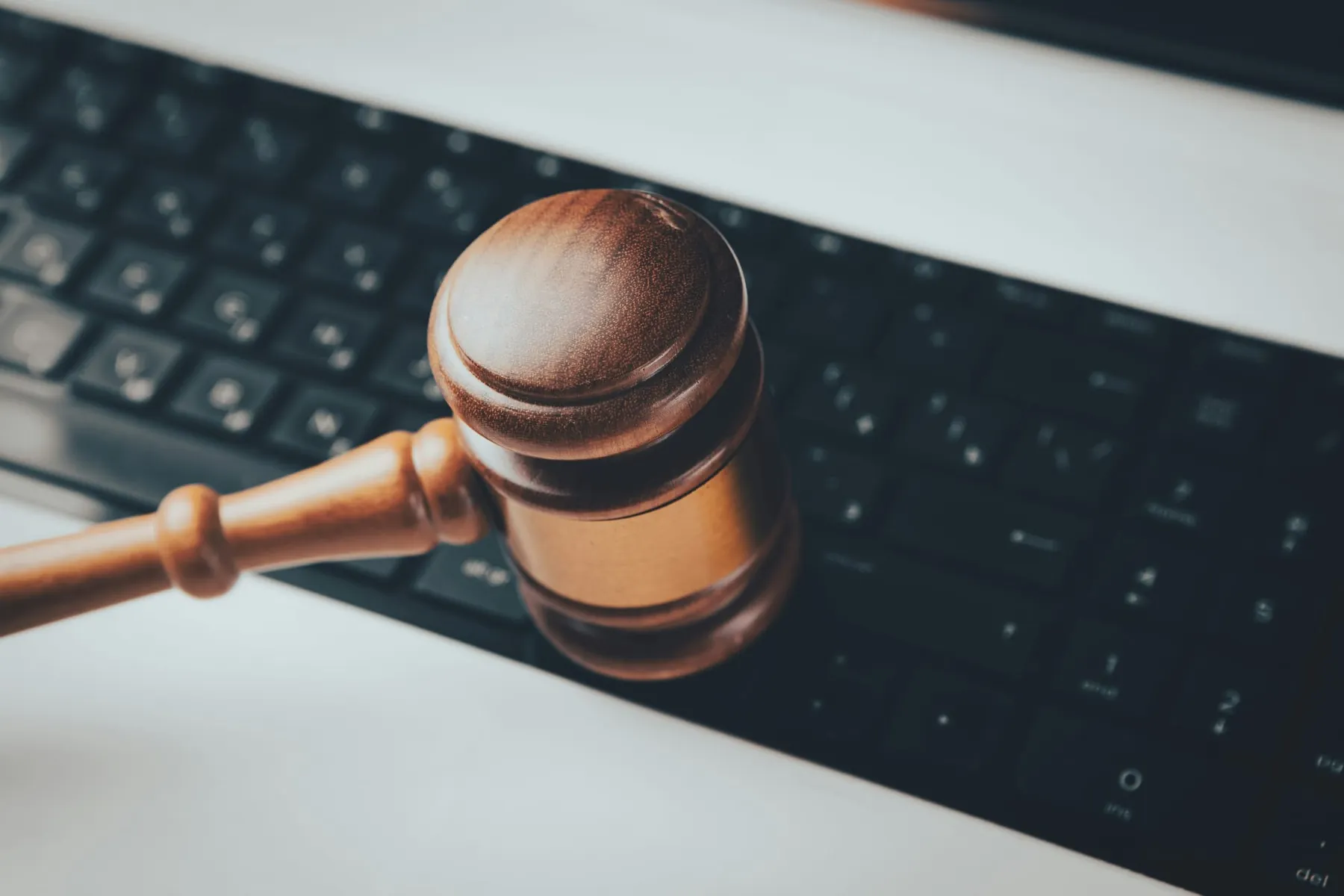 A gavel brought down on a keyboard. The Department of Justice's Deputy CIO was chastised by the Government Accountability Office for the department ignoring previous advice.