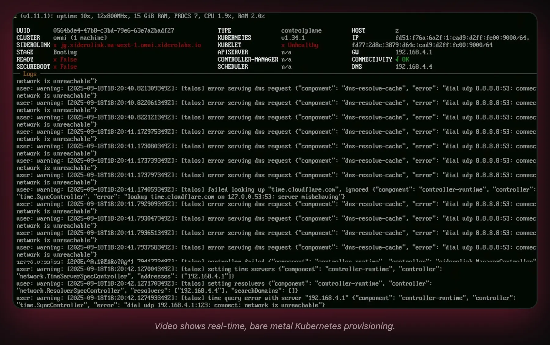 Talos Linux: Rethink running Kubernetes