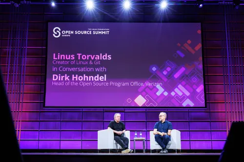 Linus Torvalds is creator and lead developer of the Linux kernel (Image: Linux Foundation)