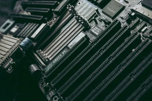 Memory ports in a PC. Dell and HP say memory chips shortages will lead to price hikes.