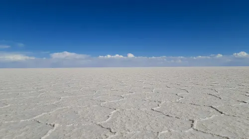 Flat to the horizon