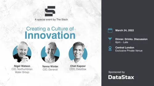 Special event by The Stack: Creating a culture of innovation