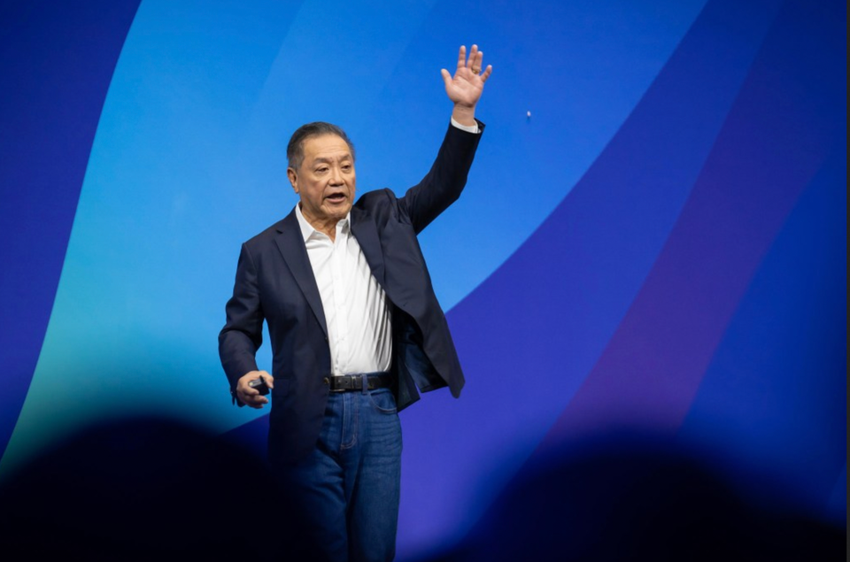 Broadcom CEO Hock Tan speaks at VMware Explore 2024