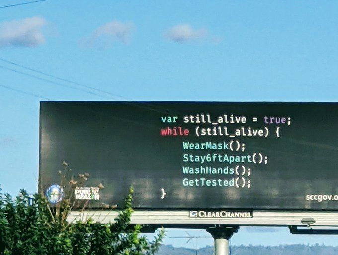 "I don't speak computer. What the f*** does this say?" Silicon Valley Covid billboard sparks debate, distaste.