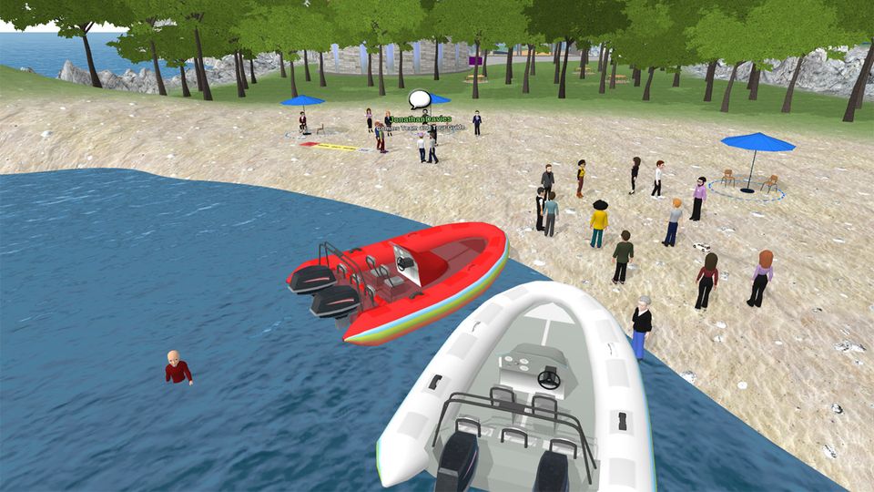 In which we stumble into the nascent Metaverse, ask "will this really fly?"