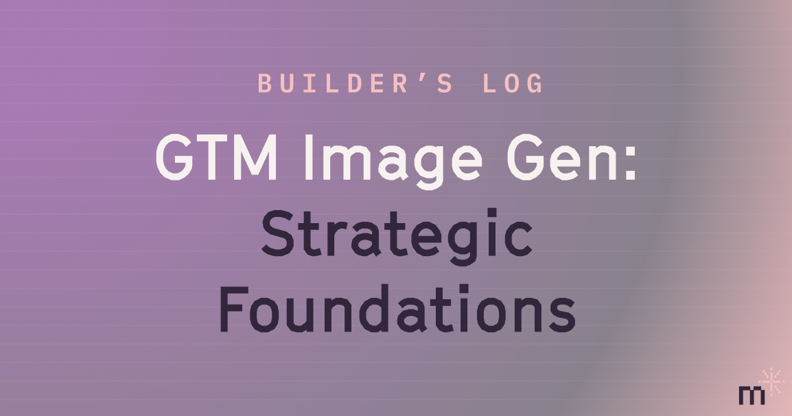 AI-Driven GTM Imagery: Part 1, Strategic Foundations