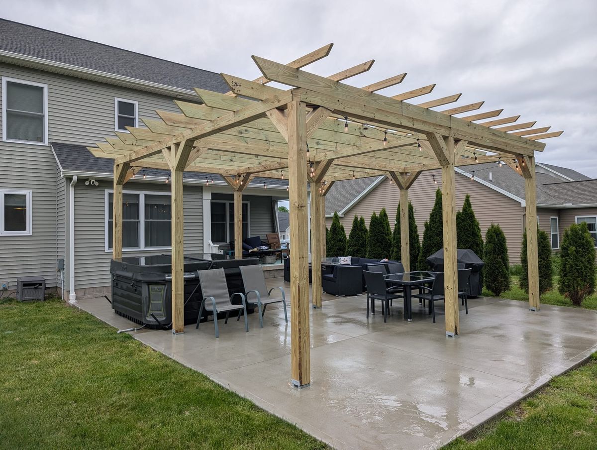 DIY Pergola