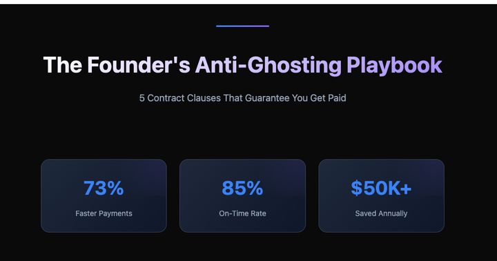 Stop Chasing Invoices: The 5-Clause Contract That Forces Clients to Pay on Time