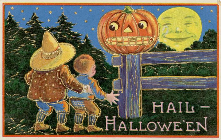 Vintage Halloween Card