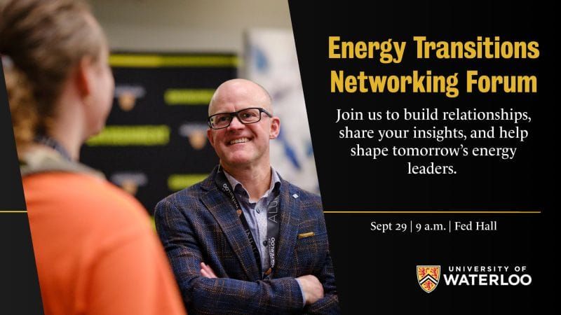 Waterloo University - Energy Transition Forum post image