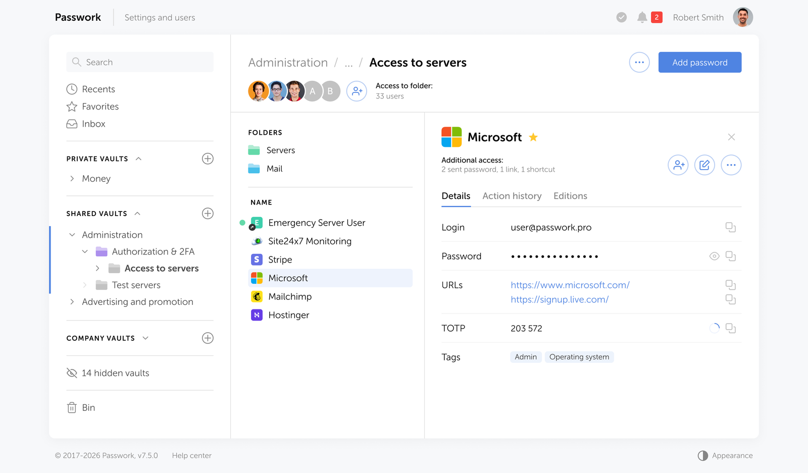 Cómo Passwork apoya el cumplimiento de NIS2