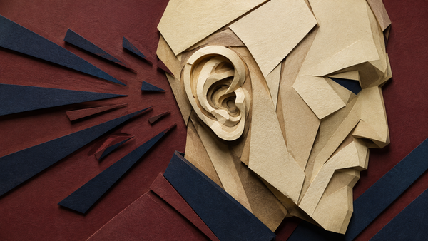 I can tell which ear you turned at dinner last night.