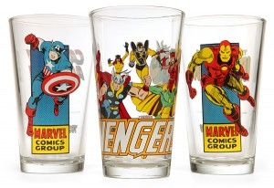 Marvel Drinking Glasses
